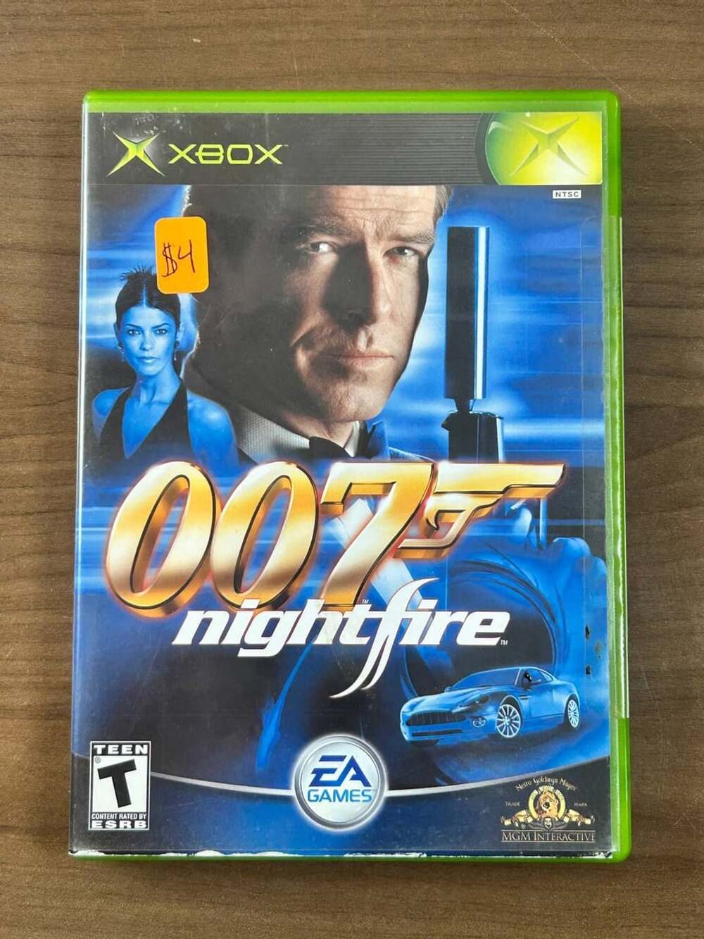 007 NightFire Microsoft Original Xbox 2002 James Bond EA Games NTSC